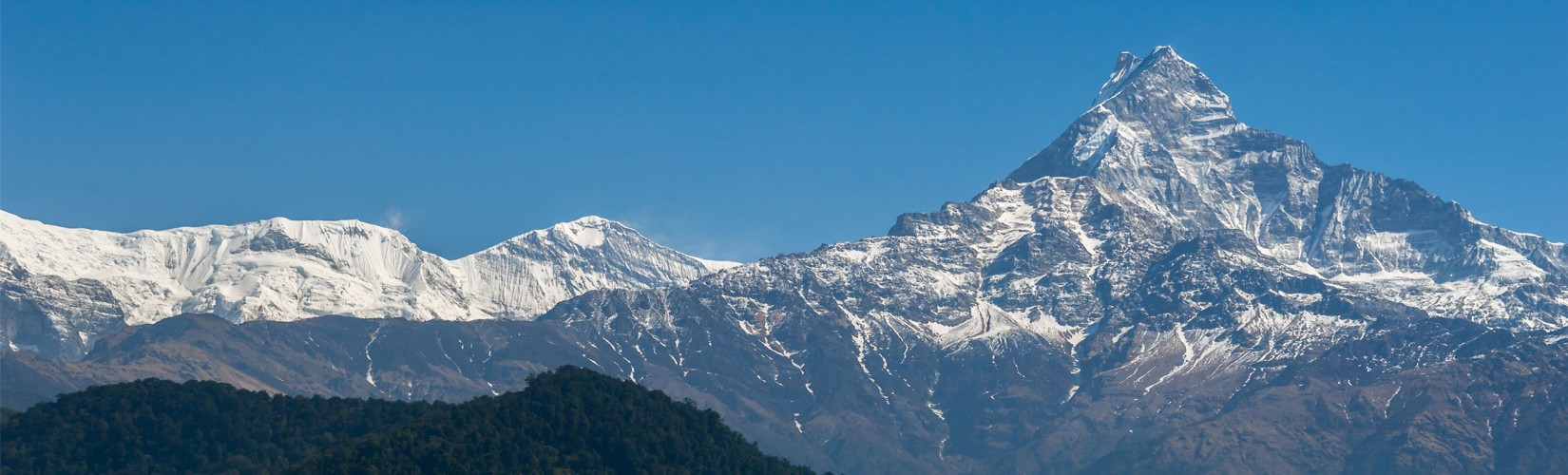 Mt:Fishtail View on the way to Syaklung 