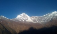 Mt: Dhaulagiri on the way to Kalapani 