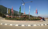 Garden of Chandragiri Cable-car Bottom station 