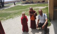 Child monks of Nagi Gumba 