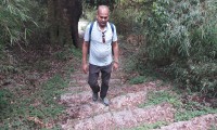 Hike on the way to Nagarjun hill 