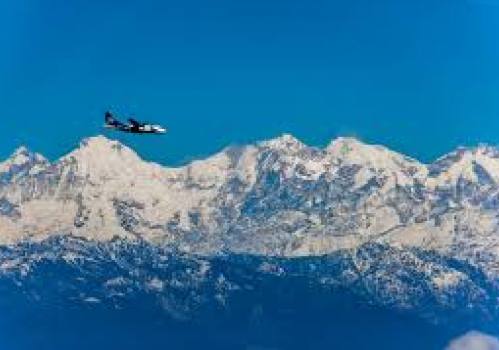 Mountain Flight in Nepal