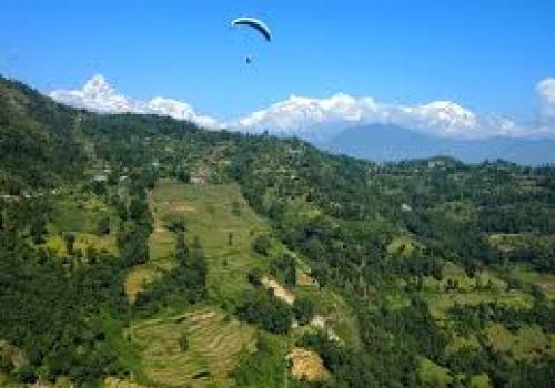 Paragliding in Nepal